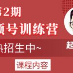 起航哥视频号训练营第2期，引爆流量疯狂下单玩法，5天狂赚2万+