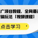 百家书籍推广项目教程，全网最高单价自媒体玩法【视频课程】