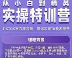 Seven漆·2022Tiktok从小白到精英实操特训营，带你掌握Tiktok账号运营