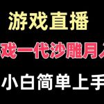 玩小游戏一代沙雕月入5w，爆裂变现，快速拿结果，高级保姆式教学【揭秘】